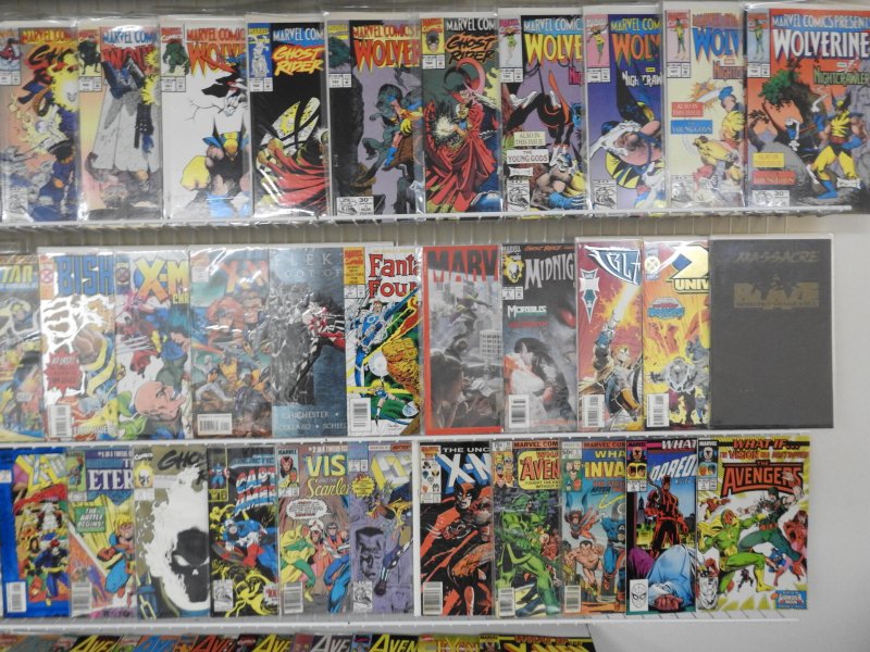 Huge Lot 170+ Comics W/ Avengers,  Wolverine,  What If?+ Avg VF- Condition!