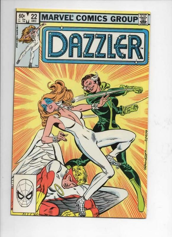 DAZZLER #22, VF/NM, Rogue, Angel, 1981 1982, more Marvel in store