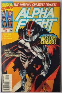 Alpha Flight 2 Marvel Comics Cover B Orange 1997 5.0 VG/FN Master of Chaos