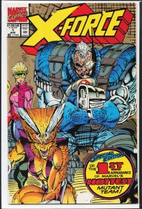 X-Force #1 Second Print Cover (1991) X-Force