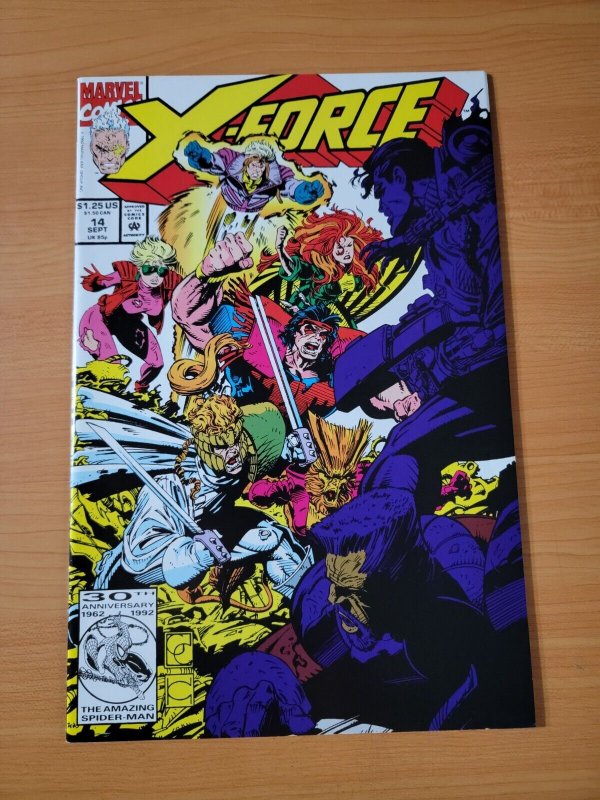 X-Force #14 Direct Market Edition ~ NEAR MINT NM ~ 1992 Marvel Comics