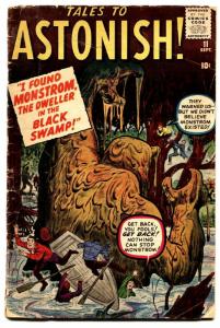 TALES TO ASTONISH #11-1960-MARVEL-KIRBY-DITKO-HORROR ART-comic book