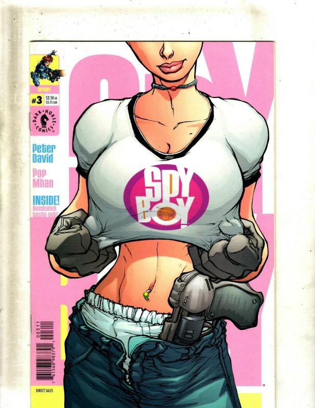 12 Spy Boy Dark Horse Comics #1 2 3 4 5 9 10 11 12 J54