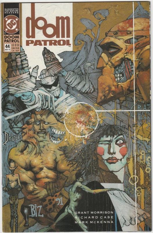 4 Doom Patrol DC Comic Books # 42 43 44 45 Grant Morrison Richard Case LH14