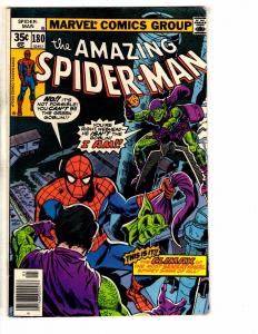 Amazing Spider-Man # 180 FN Marvel Comic Book Doctor Octopus Hammerhead J265