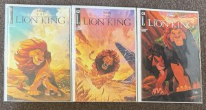 The Lion King #1,2,3 NM Lot Disney Dynamite 2026