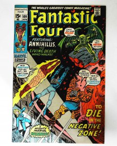 Fantastic Four (1961 series)  #109, VF- (Actual scan)