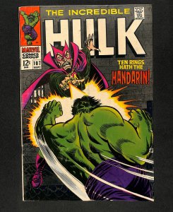 Incredible Hulk (1962) #107 Mandarin!