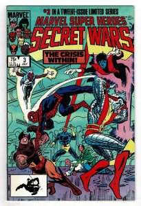 Marvel Super Heroes Secret Wars 3   1st Volcana   1st Titania