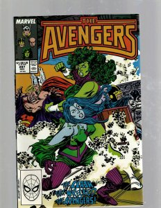 12 The Avengers Comics #285 286 287 288 291 292 293 294 295 296 297 298 GB2