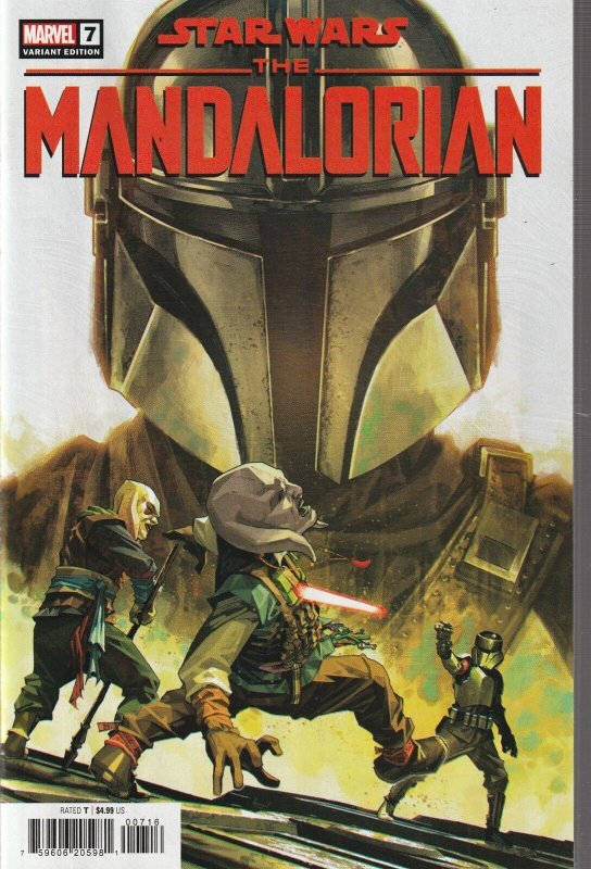 Star Wars Mandalorian Season 2 # 7 Kael Ngu 1:25 Variant NM Marvel 2023 [R9]