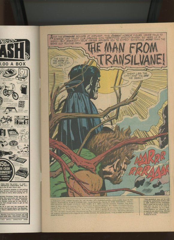 (1971) Superman's Pal Jimmy Olsen #142: BRONZE AGE! COMBINED SHIPPING! (7.0/7.5)