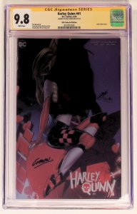 Harley Quinn #41 (2024) CGC SS 9.8 KRS Comics Foil Edition signed Paul Green!