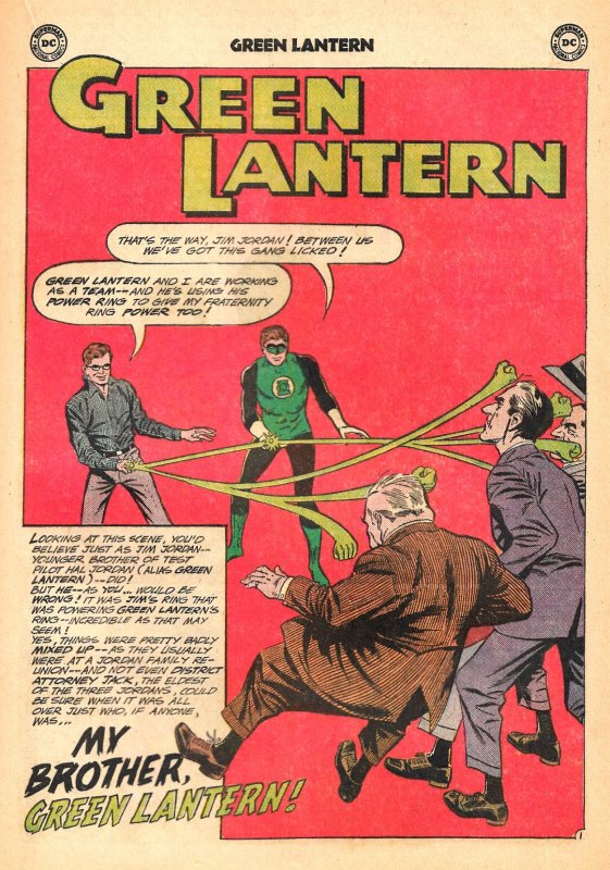 GREEN LANTERN #14 (Jul'62) 3.5 VG-  ★ Gil Kane! ★ First SONAR! Jordan Family