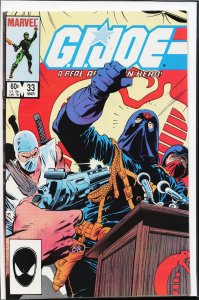 G.I. Joe: A Real American Hero #33 Direct Edition (1985) G.I. Joe