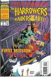 Clive Barker's The Harrowers #2 Epic/Marvel Comics January Jan 1994 (VFNM)
