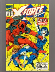 X-Force # 11 NM- Marvel Comic Book Deadpool Domino Cable X-Men Wolverine J450