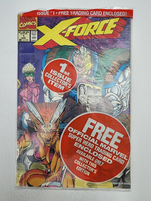 X-Force 1 polybagged w/ Cable card