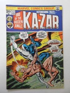 Astonishing Tales #17 (1973) GD+ Condition centerfold detached