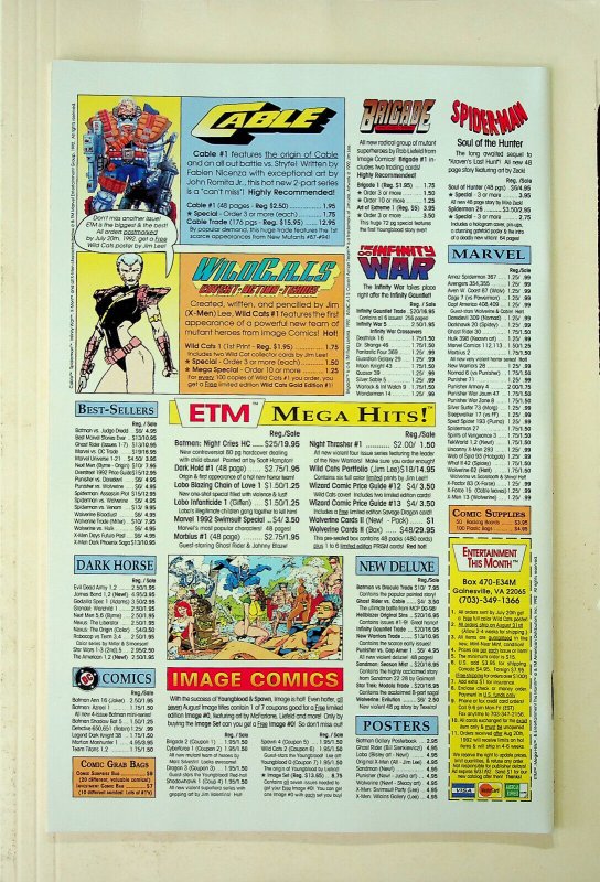 Warlock #4 (Aug 1992, Marvel) - Near Mint 