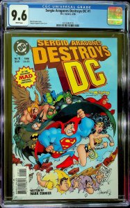 Sergio Aragones Destroys DC (1996) - CGC 9.6 - Cert#4253484019