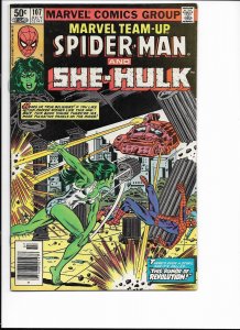 Marvel Team-Up #107 Newsstand Edition (1981)