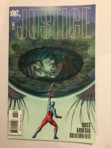 Justice #6 & 7 run : DC 2006 VF/NM; Alex Ross, Jim Krueger, mini, Atom Hawkman
