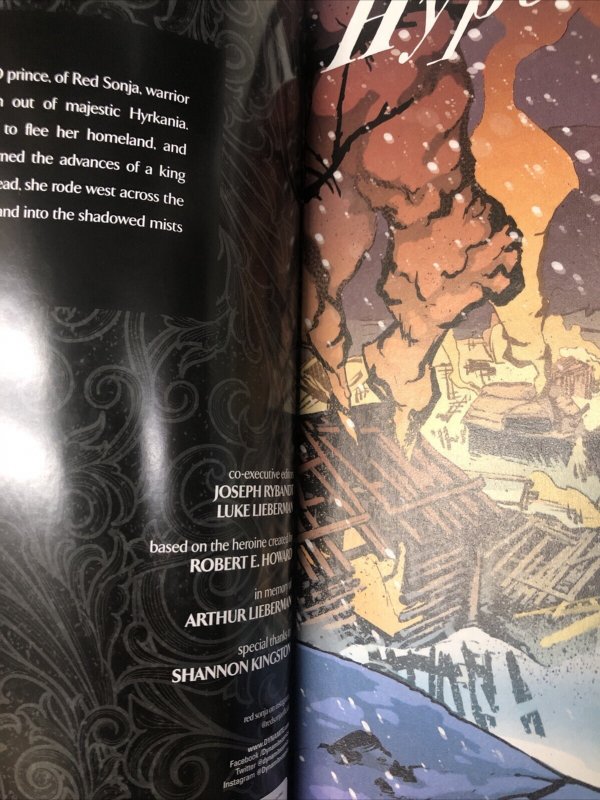 Red Sonja (2016) # 1 Variant (NM) Dynamite Entertainment • Mirka Andolfo