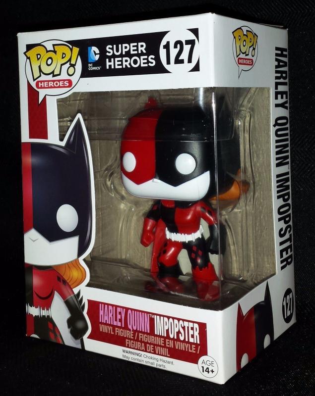 Batgirl as Harley Quinn ImPOPster Funko Vinyl Figure #127 (DC Heroes) New!