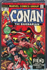 Conan the Barbarian #40 (1974) Conan