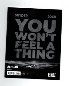 The City Beneath Her Feet/You Won't Feel a Thing DSTLRY Ashcan  Flip Book - NM