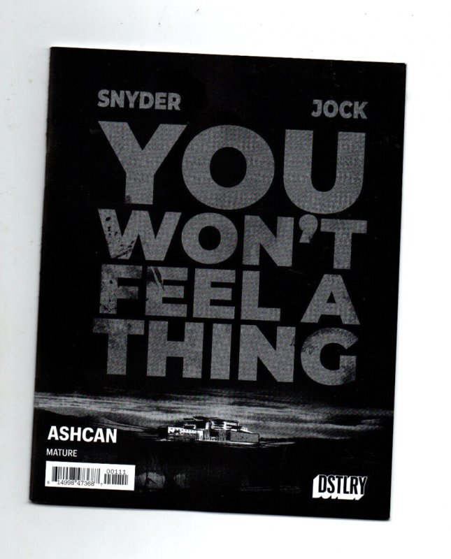 The City Beneath Her Feet/You Won't Feel a Thing DSTLRY Ashcan  Flip Book - NM