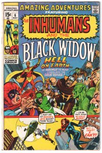 Amazing Adventures #6 (1971) Black Widow