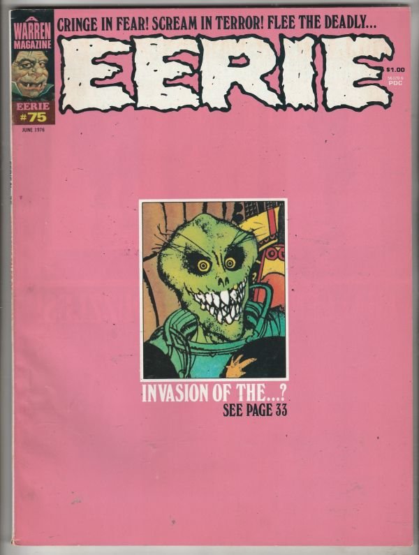 Eerie Magazine #75 (Jun-76) VF/NM High-Grade 