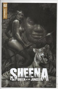 SHEENA QUEEN of the JUNGLE #2 H, NM, Femme fatale, Parrillo Variant, 2021