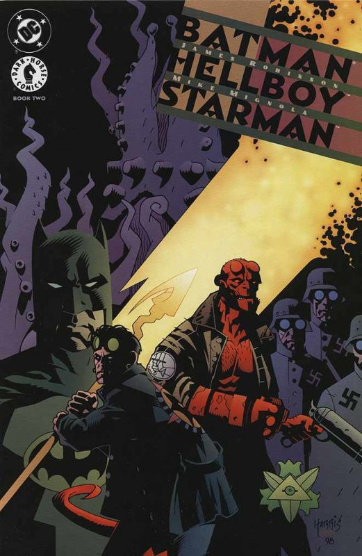 BATMAN HELLBOY STARMAN (1999 DC/DH) 1-2  MIKE MIGNOLA