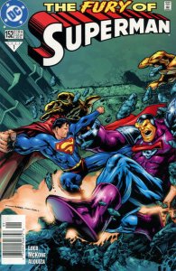 Superman (2nd Series) #152 (Newsstand) VF ; DC | Jeph Loeb Mongul