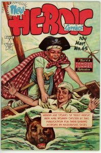 Heroic Comics #65 (1940) - 8.5 VF+ *Frazetta/Al Williamson Art* Beautiful Copy