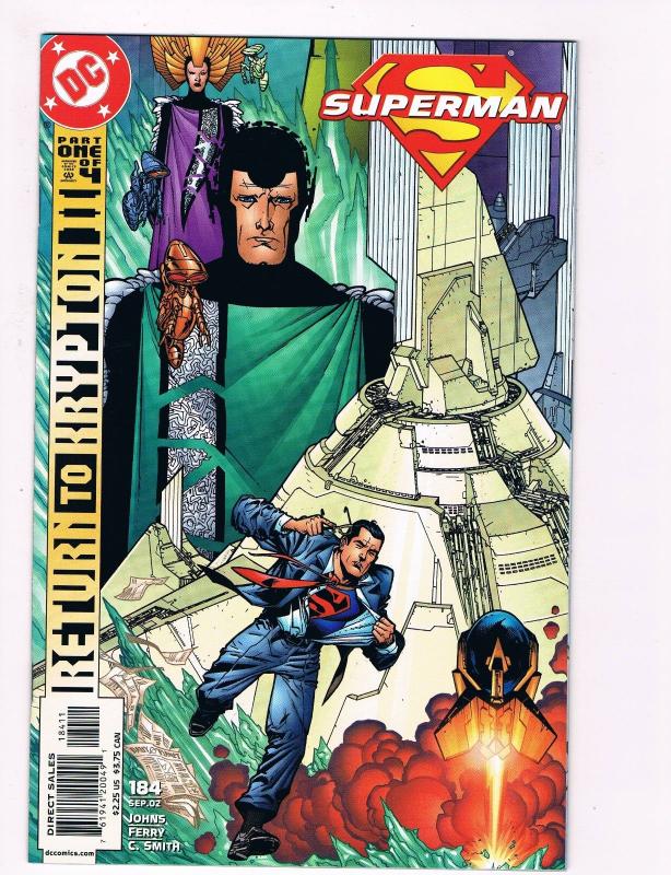 Superman # 184 DC Comic Books Hi-Res Scans Modern Age Awesome Issue WOW!!!!!! S5