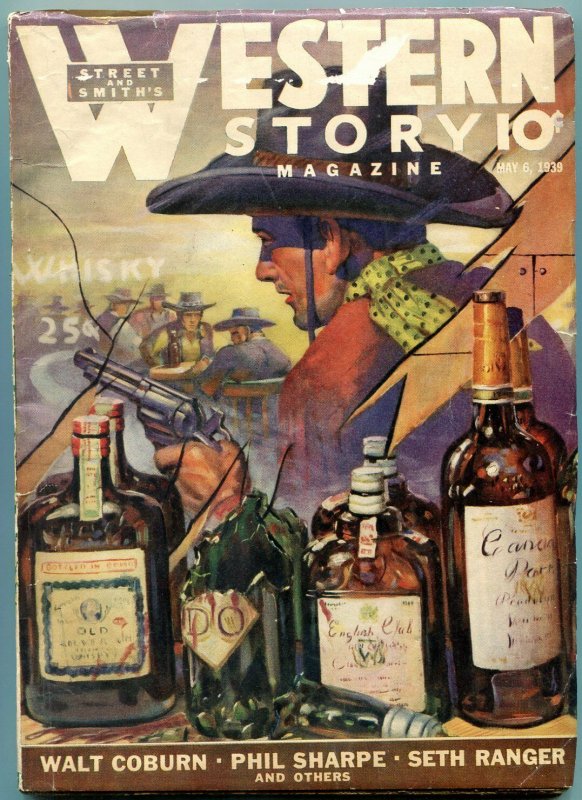 Western Story Pulp May 6 1939- Walt Coburn- Seth Ranger VG+