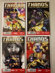 Thanos A God Up There Listening set #1-4 4 diff NM (2014)