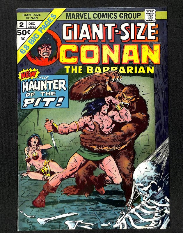 Giant-Size Conan #2 FN+ 6.5 White Pages