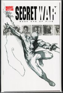 Secret War #1 Second Print Cover (2005) Spider-Man [Key Issue]