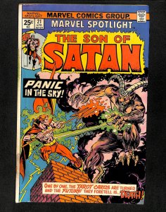 Marvel Spotlight #21 Son of Satan!