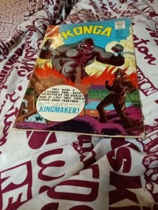 KONGA #22 Charlton comics 1965 Montes & Bache art silver age scifi horror