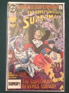 The Adventures of Superman #504 Reign of the Supermen