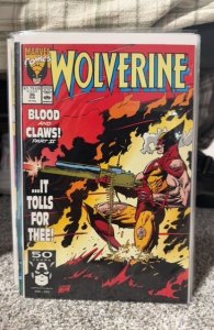 Wolverine #36 Direct Edition (1991) Wolverine 