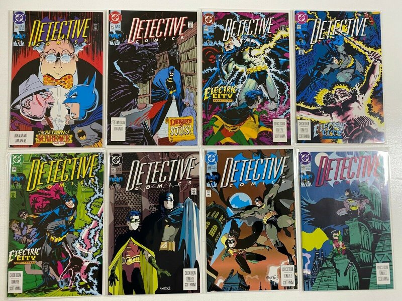 Detective Comics lot 40 diff from #601-649 8.0 VF (1989-92)