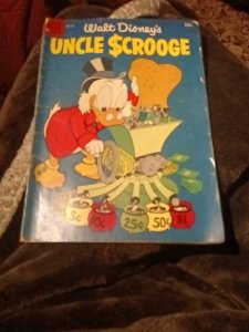 Walt Disney's Uncle Scrooge #10 Dell Comics 1955 Golden Age Carl Barks Art Cover