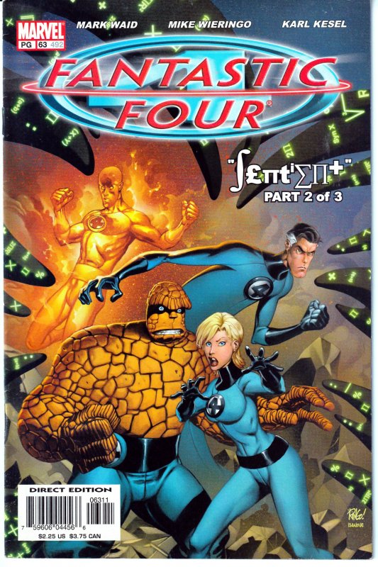 Fantastic Four(vol. 2)# 60,61,62,63,64,65,66,69 Flash Writer Mark Waid Run !